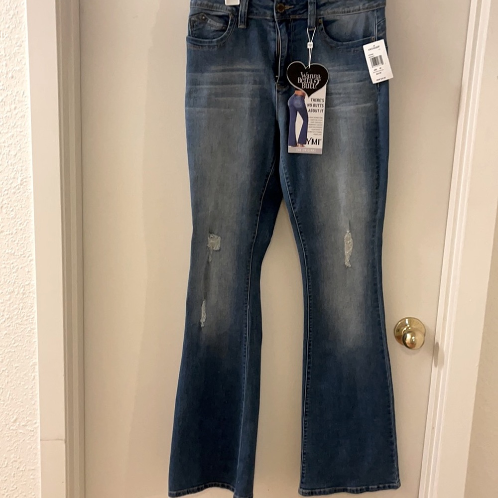 YMI high rise flared jeans